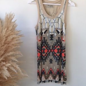 All Saints Sequin mini dress - uk10 / us6